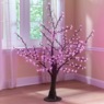 Cherry Blossom Lit Floor Tree, , large