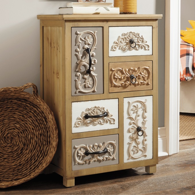 Henders Carved Mix-and-Match Cabinet, , large