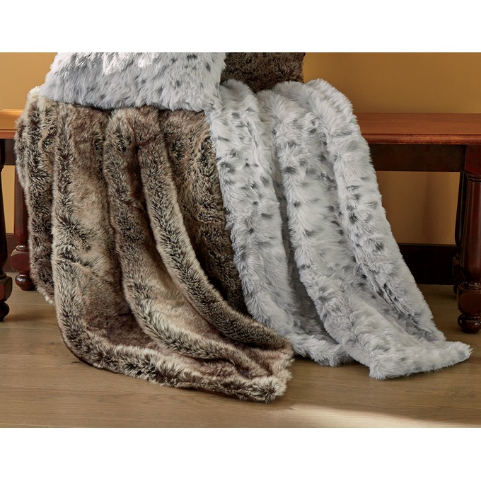 Faux Fur Throw | Seventh Avenue