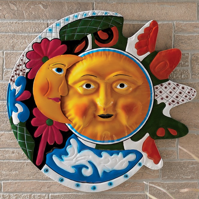 Sun/Moon Wall Decor, , large