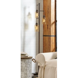 Franklin 3-Shade Floor Lamp, , large