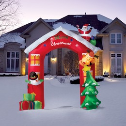 Inflatable Santa Arch, , large