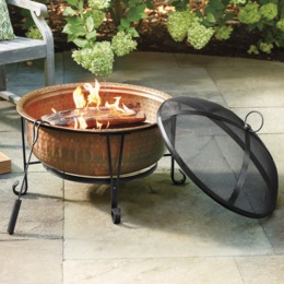 Copper Fire Pit, , large