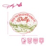 Dolly Parton Holiday Toile 12-Inch Oval Platter, , large