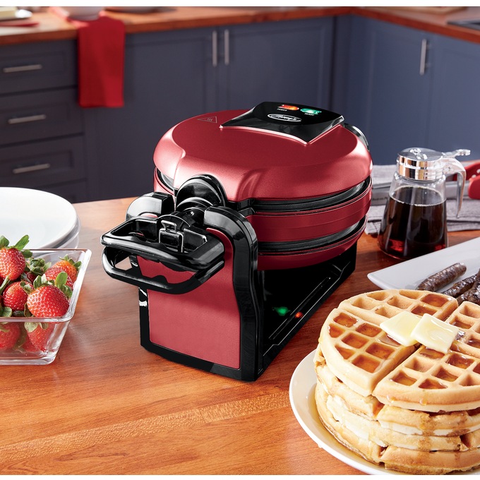 Double Waffle Maker by Ginny's, , large