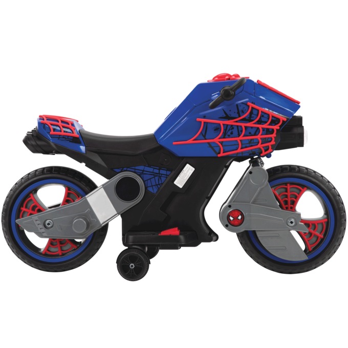 Spider-Man Motorcycle Ride-On, , large