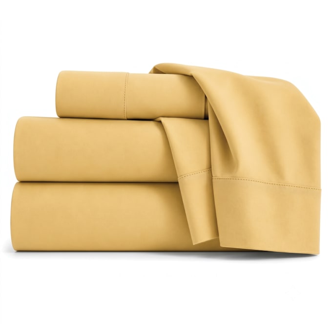 1200-Thread Count Sateen Sheet Set, Wheat, large