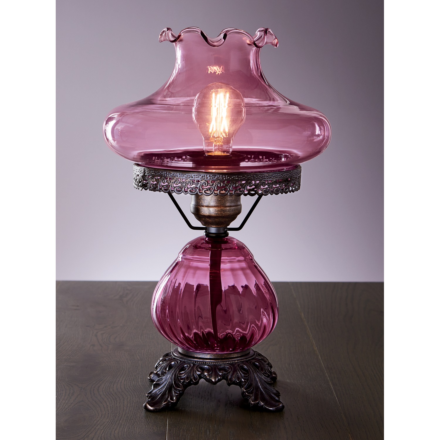 Hurricane Lamp Seventh Avenue