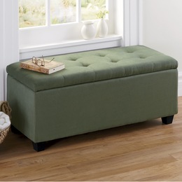 Ottomans With Storage Sleepers Seventh Avenue Plush Storage Ottoman