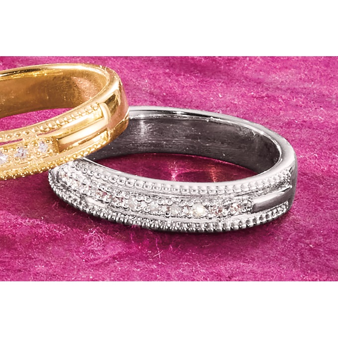 Lab-Created Diamond Unisex Band , , large