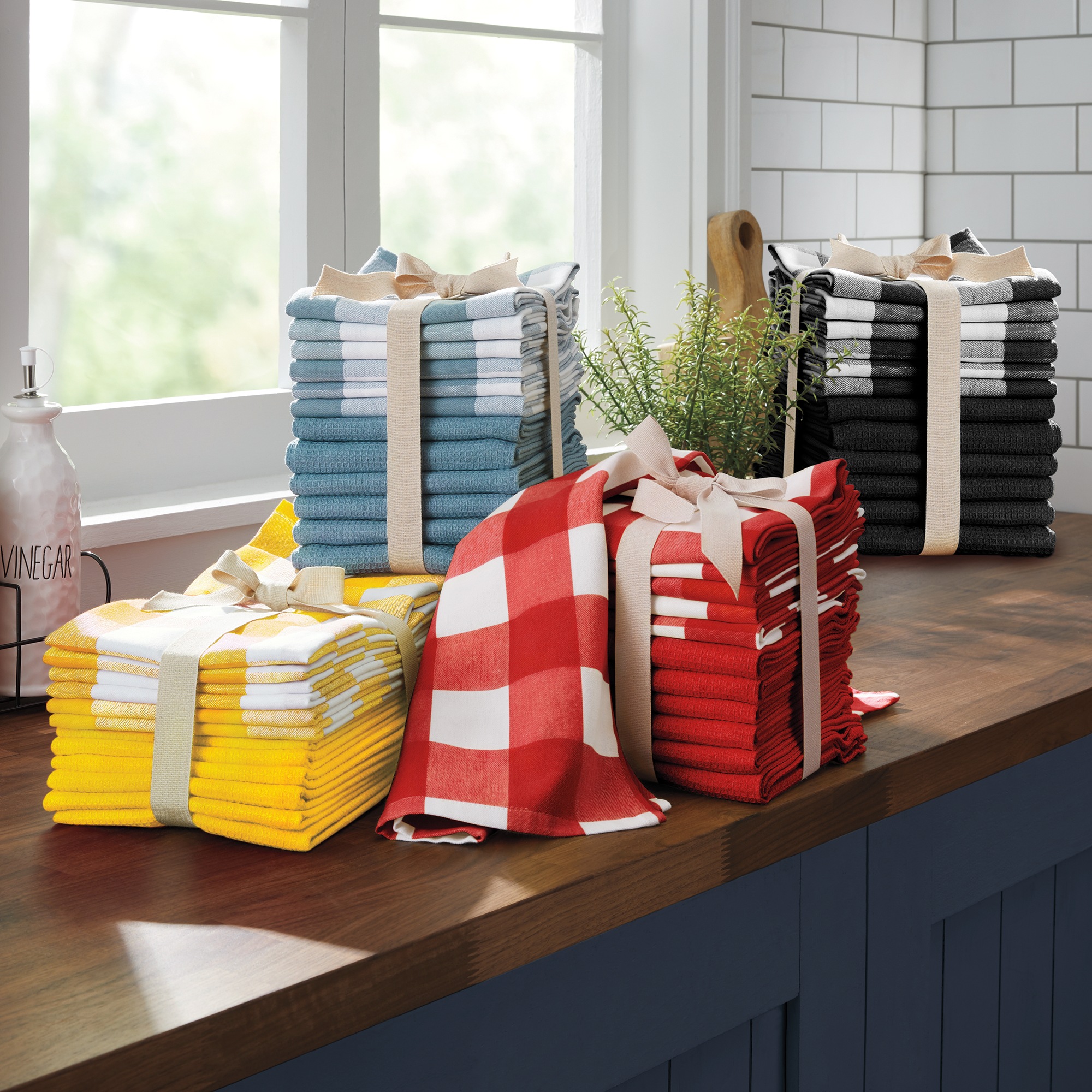 12-Piece Classic Kitchen Towel Set, , large
