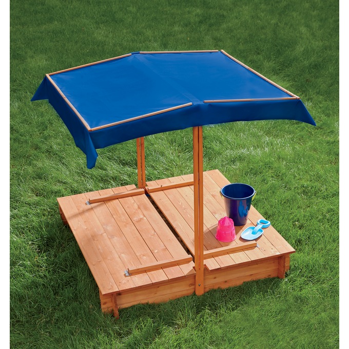 Convertible Sandbox with Sunshade, , large