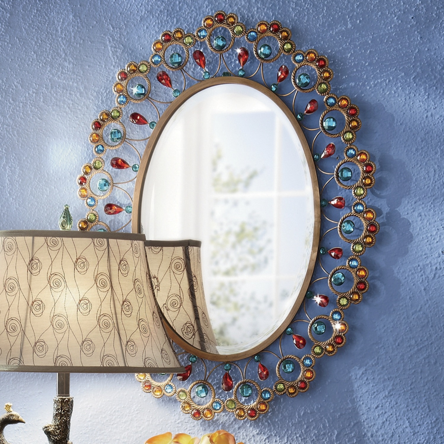 Jeweled Mirror Seventh Avenue