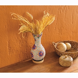 Lit Moroccan Vase, , large