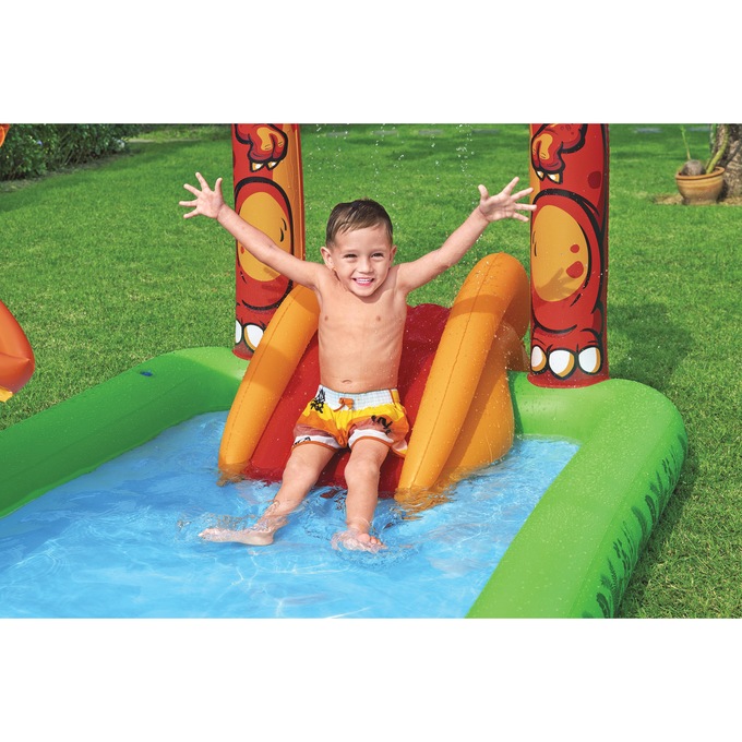 Bestway Jurassic Splash Inflatable Water Play Center, , large