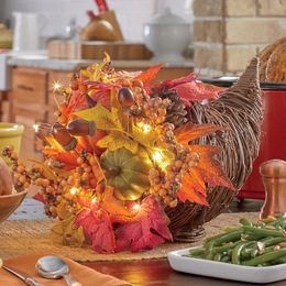 LED Cornucopia Centerpiece, , large