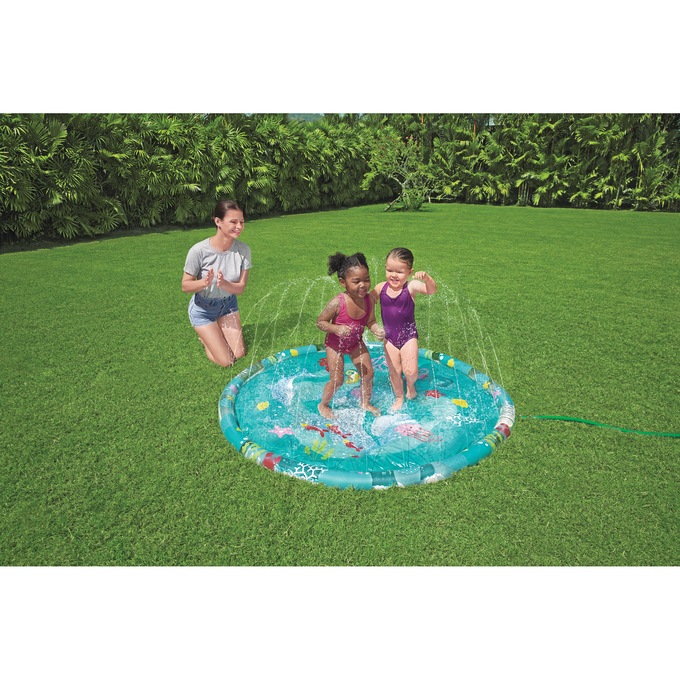 Bestway Underwater Utopia Inflatable Splash Pad, , large
