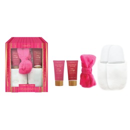 4-Piece Body Care Slipper Gift Set, , large