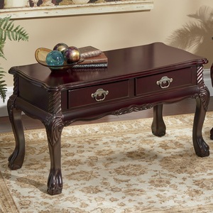 Hand-Carved Coffee Table, , large