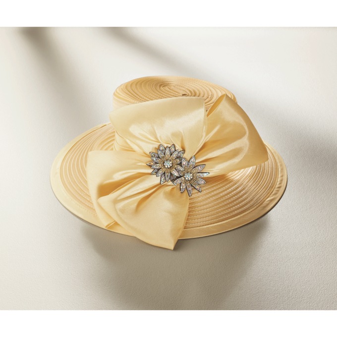 Whittall & Shon Primrose Brimmed Hat, , large