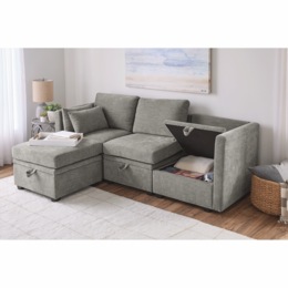 Sectional Sofa with Storage, , large