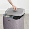 Tota Laundry Separation Basket, Gray, large