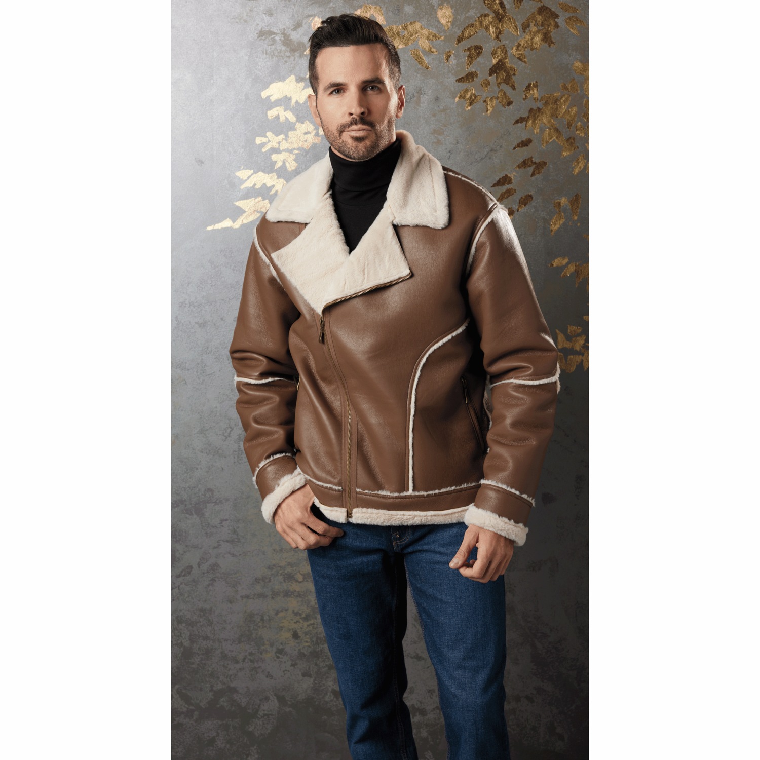 Arya Mens Moto Jacket | Seventh Avenue