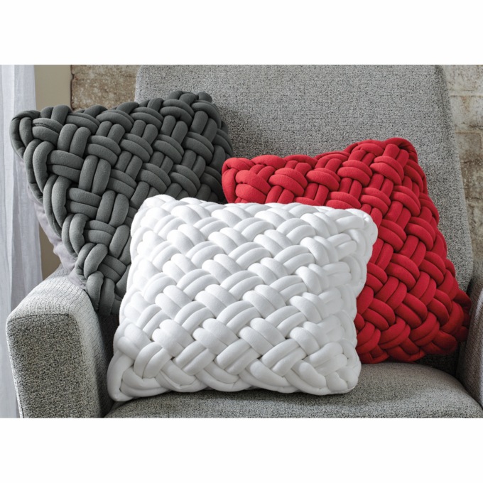 Knotted Decorative Pillow, , large