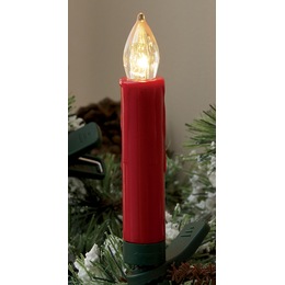 10-Piece LED Taper Candles, , large
