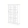 Merrick Sliding-Door Media Cabinet, Oak, large