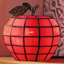 Stained Glass Apple Light, , large