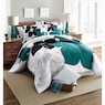 Melina Complete Bed Set, Teal, large