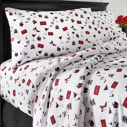 Sassy Microfiber Sheet Set, , large