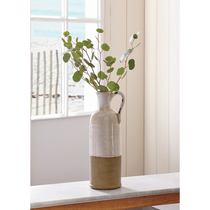 Tall Crackled Jug D&eacute;cor, , large