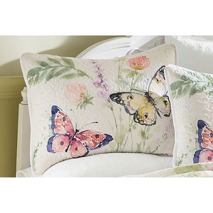Butterfly Meadow Sham, , large