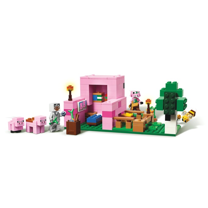 LEGO Minecraft Baby Pig House, , large