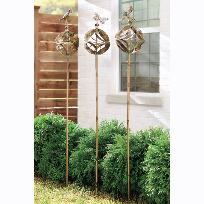 Winged Garden Stake, , large