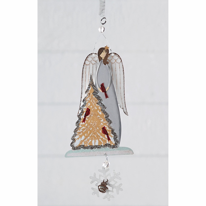 Santa or Angel Christmas Bouncy D&eacute;cor, , large