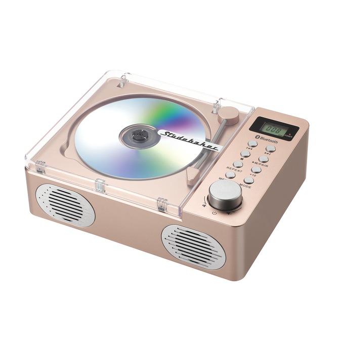 Studebaker Retro CD Player with Bluetooth/Radio, , large