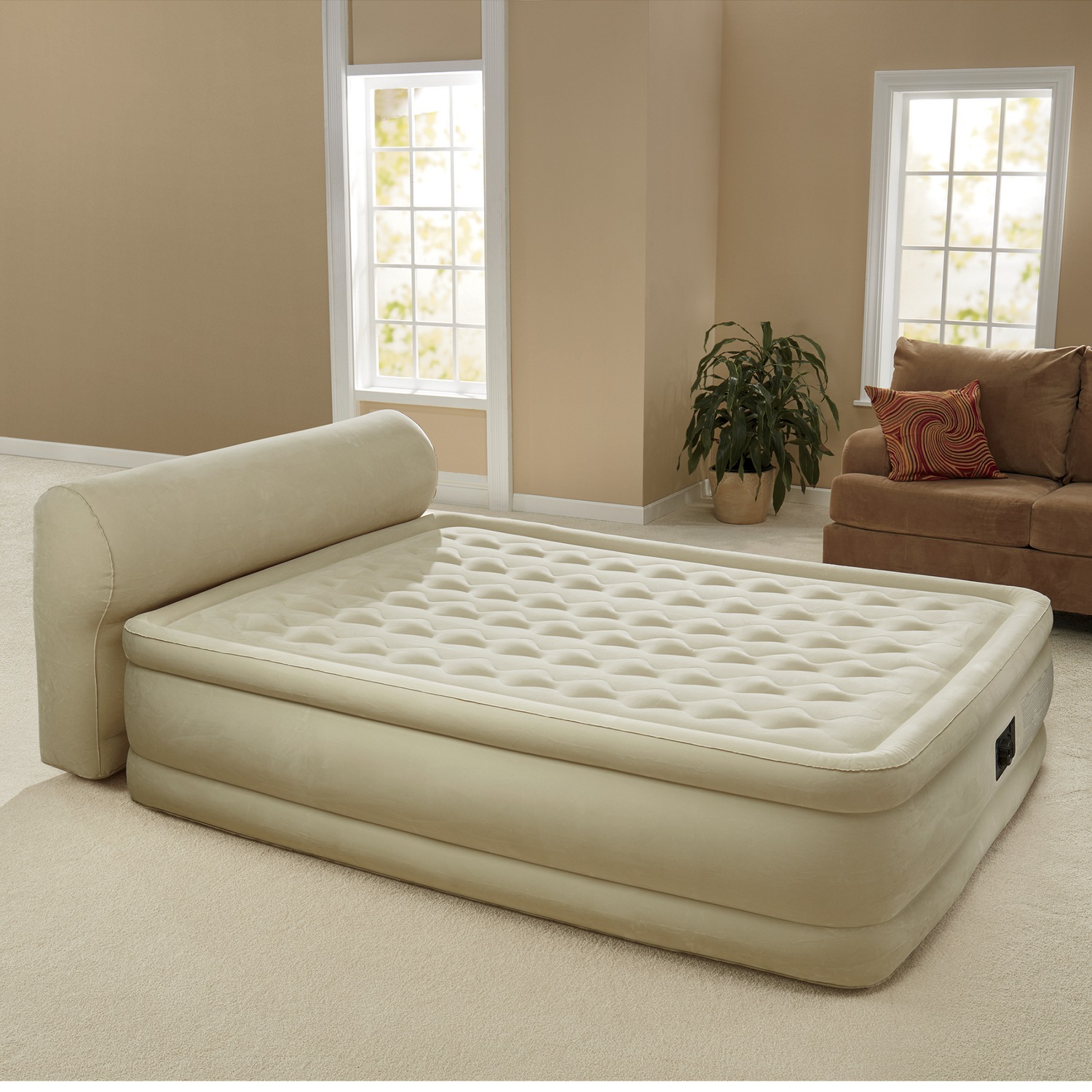 Inflatable Headboard Air Bed By Intex Seventh Avenue Inflatable Headboard Air Bed By Intex