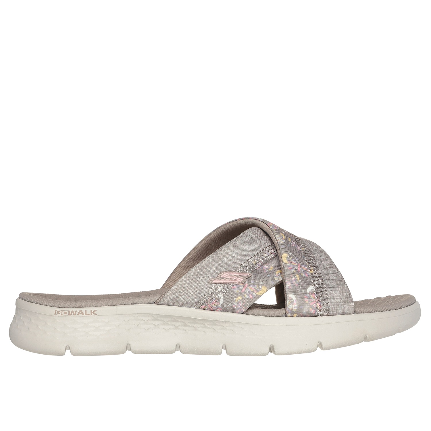 Skechers Womens' GO WALK Flex Butterfly Bliss Slide | Seventh Avenue