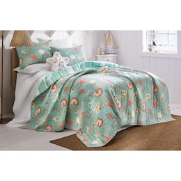 Starfish 3-Piece Quilt Set, , large