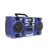 Emerson Portable CD/Cassette Stereo Boom Box, Blue, large