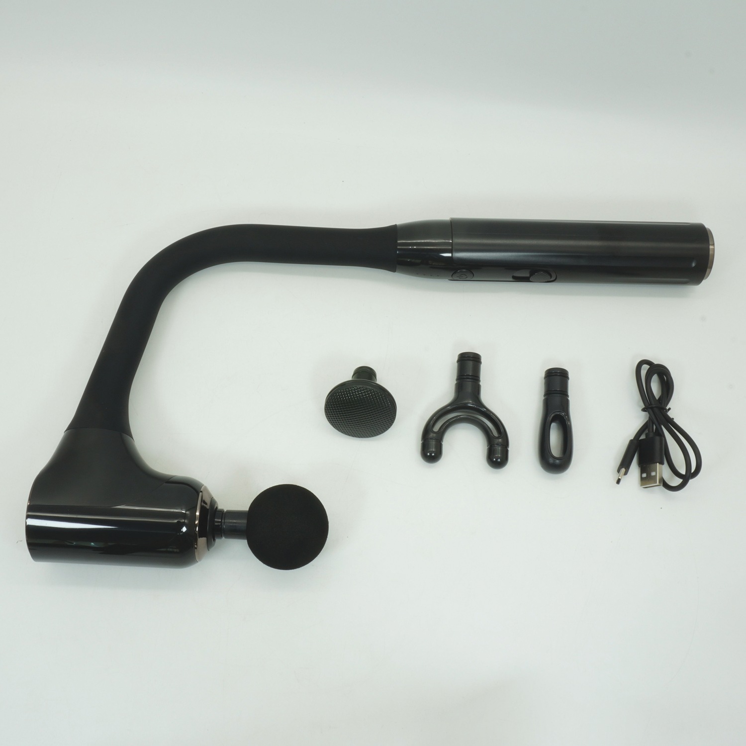 5-Piece Massage Gun With Extended Handle | Seventh Avenue
