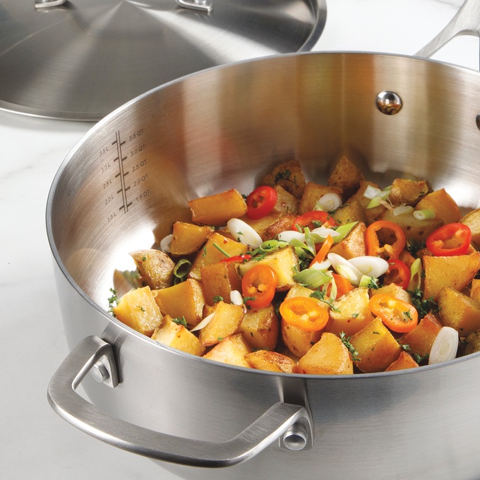 Sur La Table Pike and Pine 10-pc. Stainless Steel Cookware Set, , large