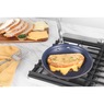 Guy Fieri Flavortown Set of 3 Laser Titanium Fry Pans, Black, large