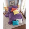 Chenille Dot Bedspread and Sham, , large