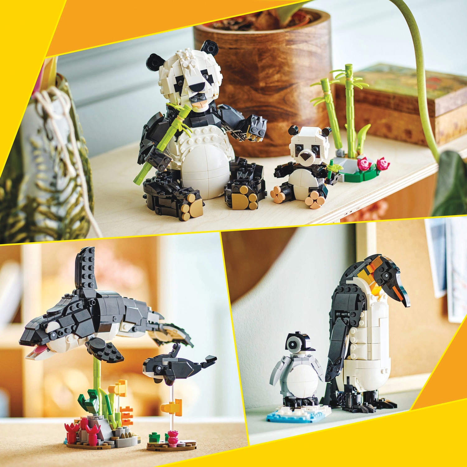 LEGO Creator 3-in-1 Panda Family | Seventh Avenue