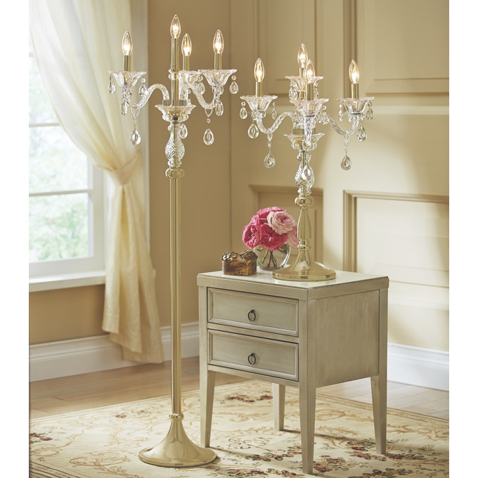 Crystal Floor Lamp Candelabra Seventh Avenue Crystal Floor Lamp Candelabra Seventh, Crystal Candelabra Floor Lamp