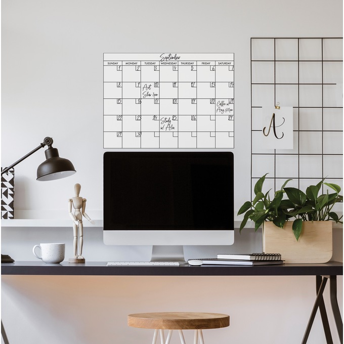 Roommates Peel & Stick Wall Calender, , large